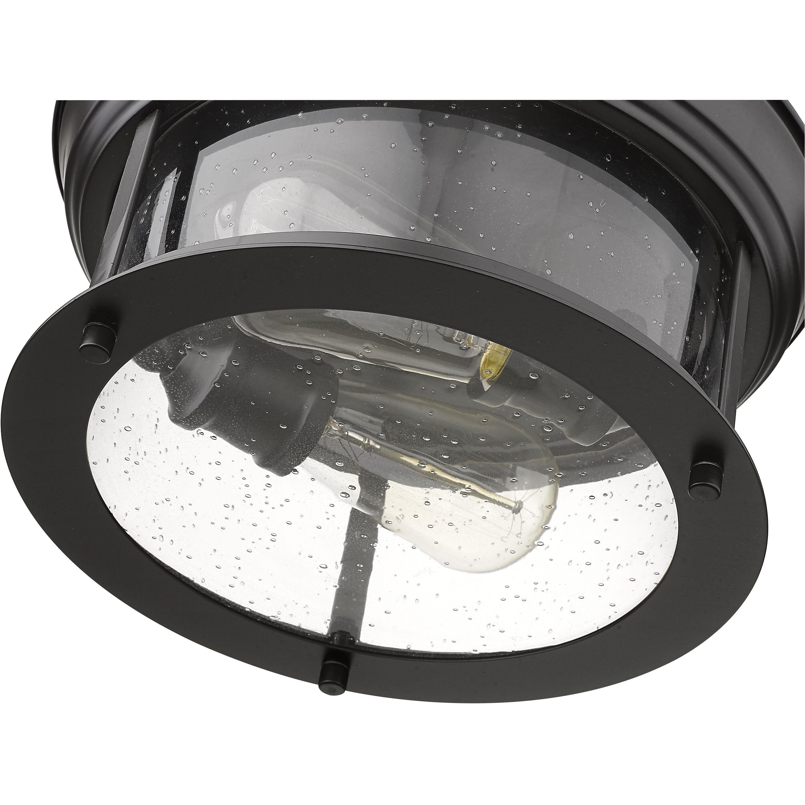 Sonna 2 Light 11 inch Bronze Flush Mount Ceiling Light