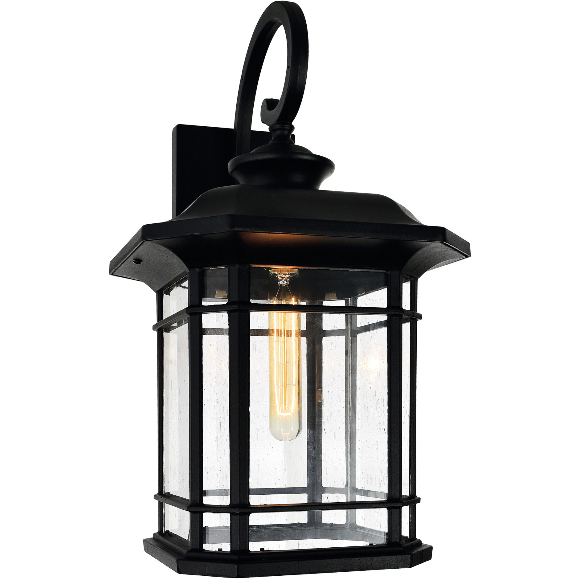Blackburn 1 Light 21 inch Black Outdoor Wall Light