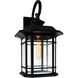 Blackburn 1 Light 21 inch Black Outdoor Wall Light