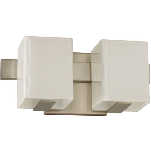 Catalina LED 12 inch Satin Nickel Bath Light Wall Light