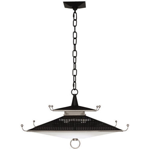 Williamsburg Spotswood Pendant Ceiling Light in Antique Silver