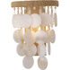 Aurelia's Cove 2 Light 10 inch Autumn White Wall Sconce Wall Light