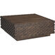 Easton 42 X 42 inch Brown Storage Coffee Table