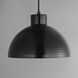 Rockport 1 Light 12 inch Black and Antique Copper Single Pendant Ceiling Light