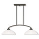 Somerset 2 Light 34 inch English Bronze Linear Chandelier Ceiling Light