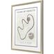 Geometrics Collection Gray Framed Art