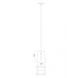 Candor 1 Light 8.5 inch Rusty Black Pendant Ceiling Light
