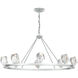 Gatsby 8 Light 45.3 inch Vintage Platinum Chandelier Ceiling Light