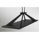 Stiles LED 48 inch Sand Coal Island Chandelier Ceiling Light