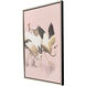 Curious Cranes Pink Canvas