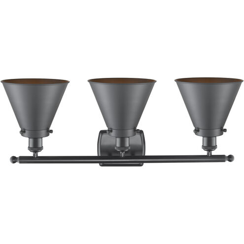 Ballston Appalachian LED 26 inch Matte Black Bath Vanity Light Wall Light, Ballston