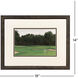 The Fairway Green and Beige and Blue Framed Art, Propac