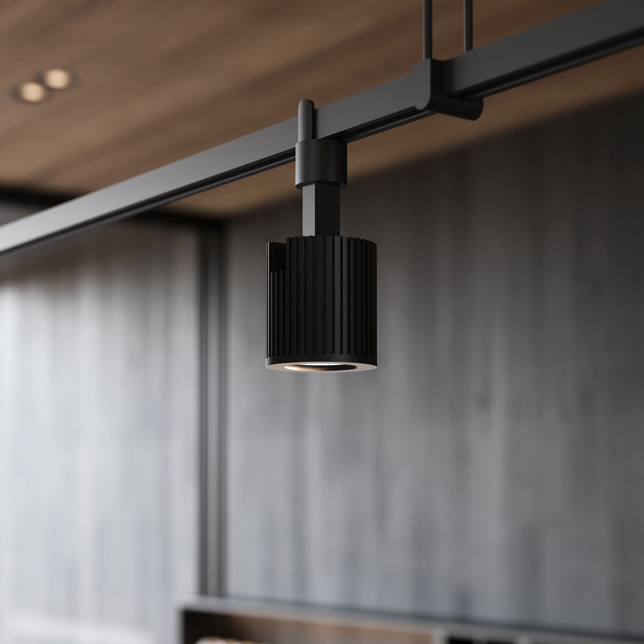 Suspenders LED 97 inch Satin Black Pendant Ceiling Light