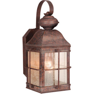 Revere 1 Light 15 inch Royal Bronze Outdoor Wall
