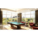 Melange 3 Light 52 inch Heritage Brass Billiard Ceiling Light