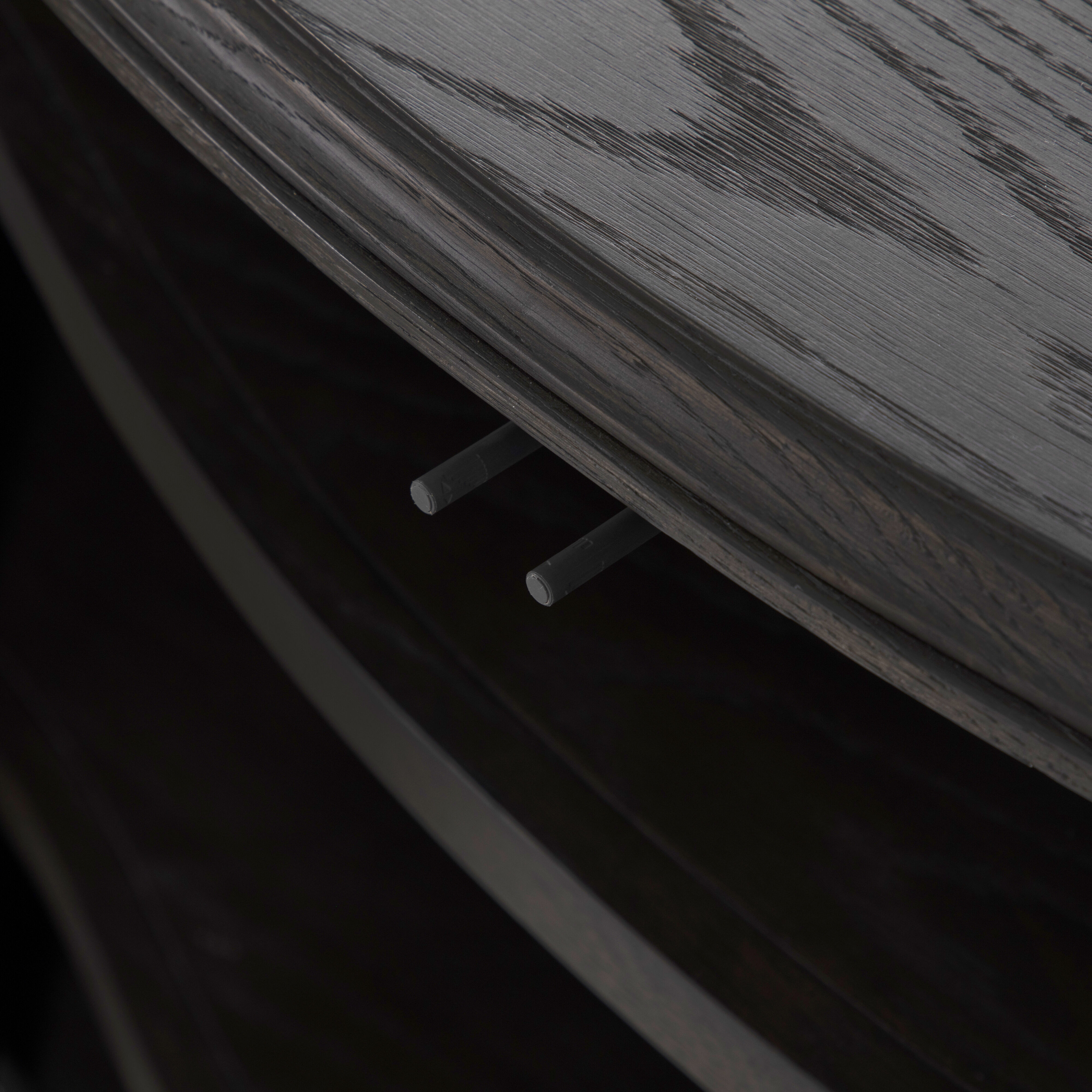 Theodore 48 X 16 inch Dark Stained Oak Long Console