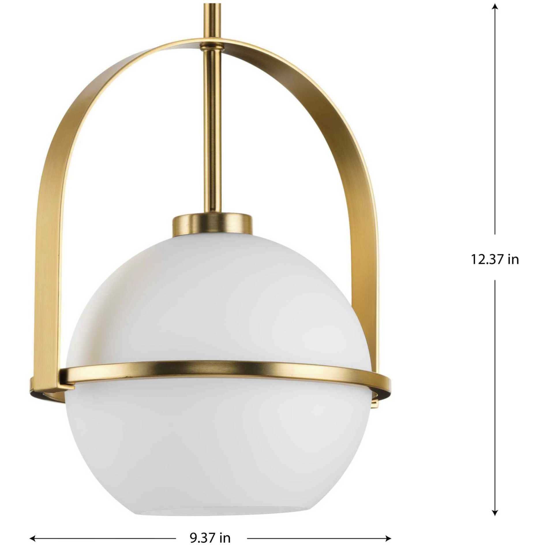 Delayne 1 Light 9 inch Brushed Bronze Pendant Ceiling Light