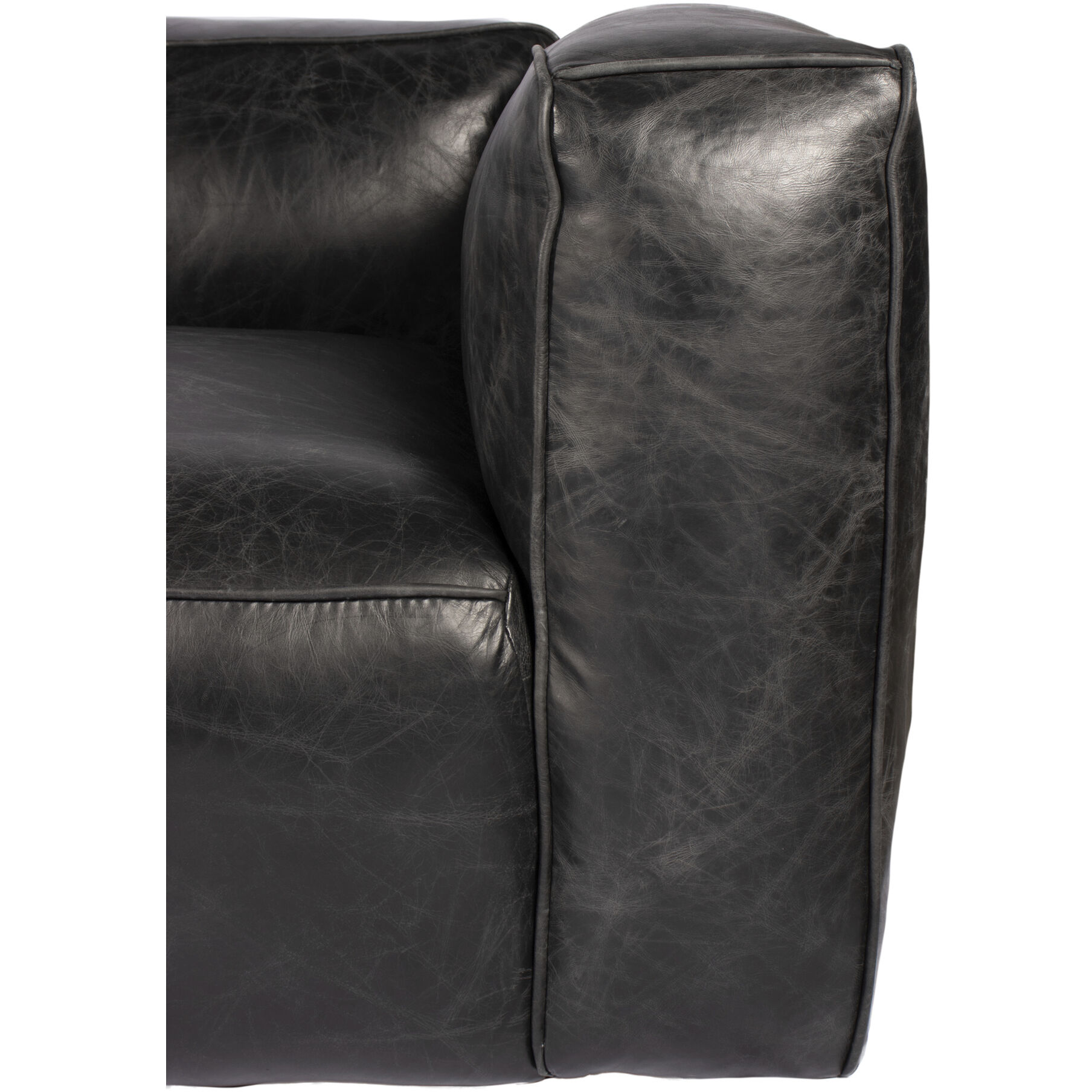 Kirby Black Sofa