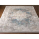Solar 134 X 90 inch Sky Blue Rug in 8 x 11, Rectangle