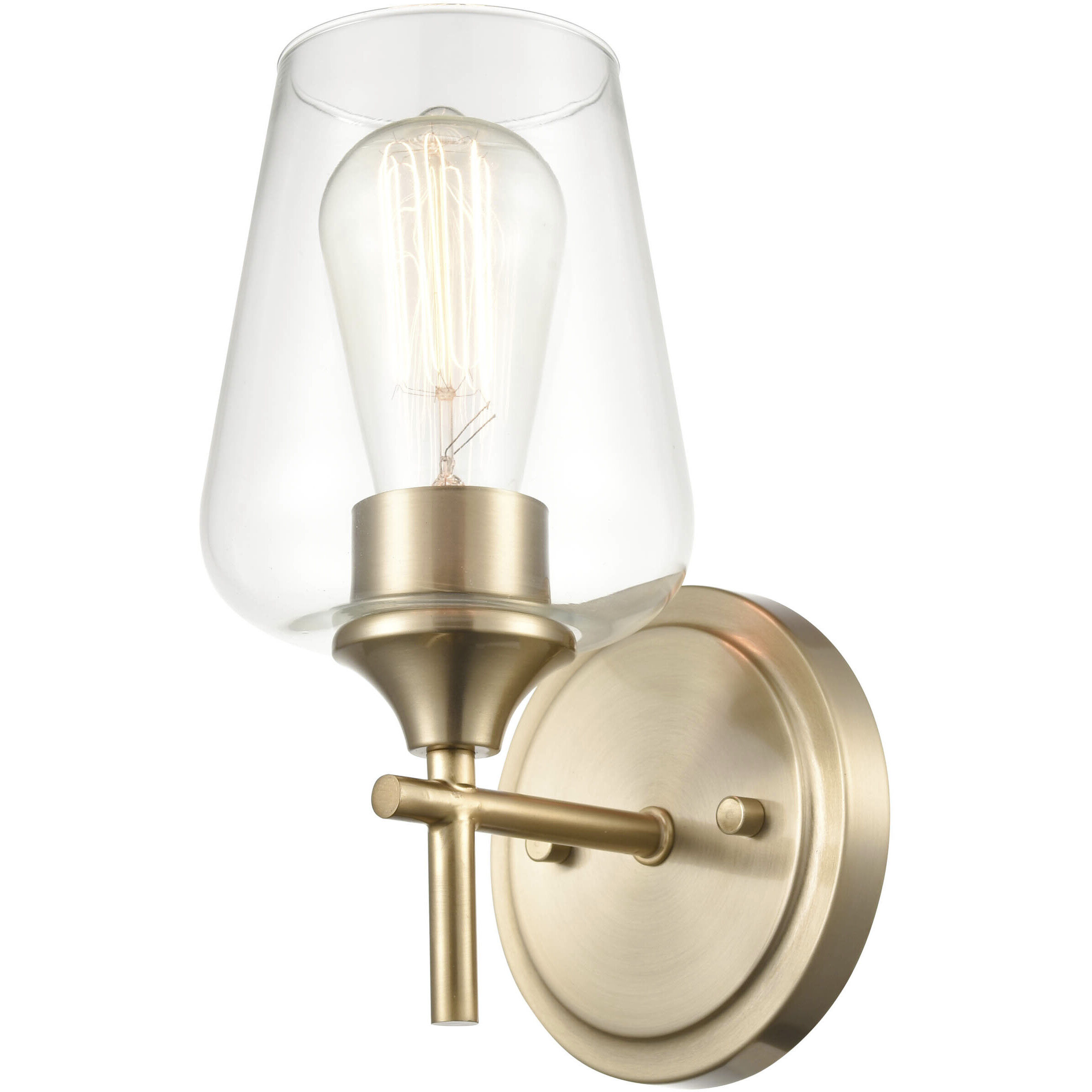 Ashford Wall Sconce Wall Light in Modern Gold