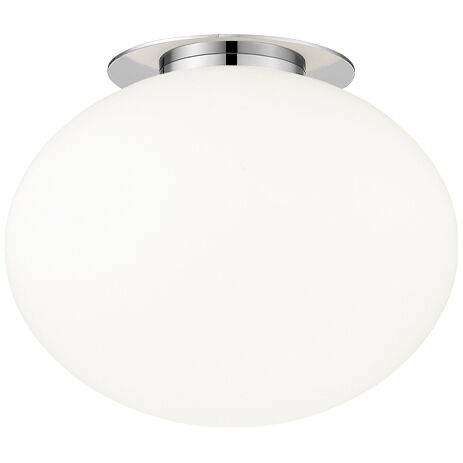 Mayu 1 Light 8 inch Chrome Wall Sconce Wall Light in Chrome and Opal Glass