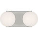 ED Ellen DeGeneres Syrie LED 11.88 inch Polished Nickel Vanity Light Wall Light