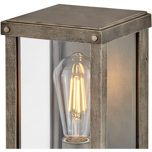 Beckham Outdoor Wall Mount Lantern in Burnished Bronze