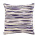Ibiza 22 X 22 inch Black/Violet/Metallic - Gold/Beige/Denim/Navy Pillow Kit, Square