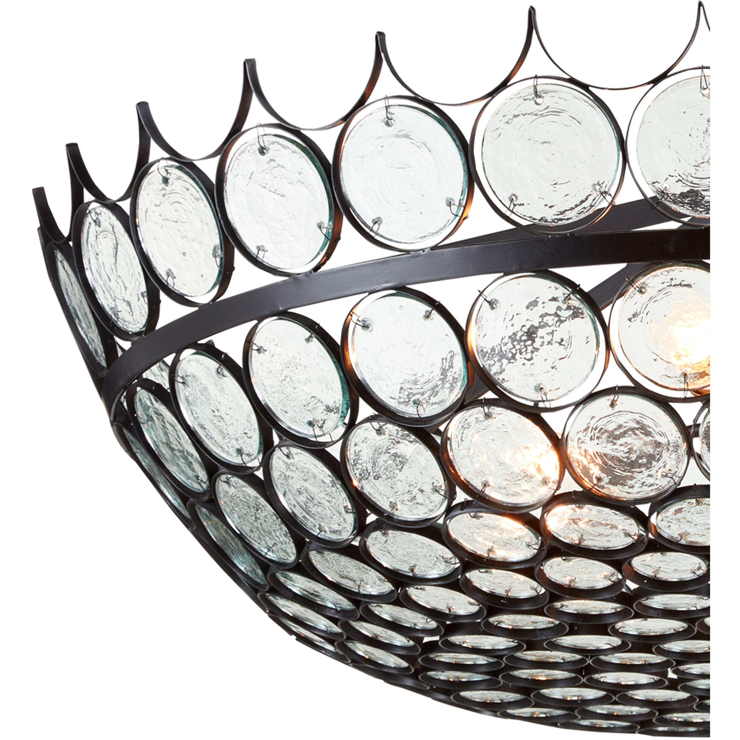 Augustus 3 Light 38.5 inch Bronze Chandelier Ceiling Light