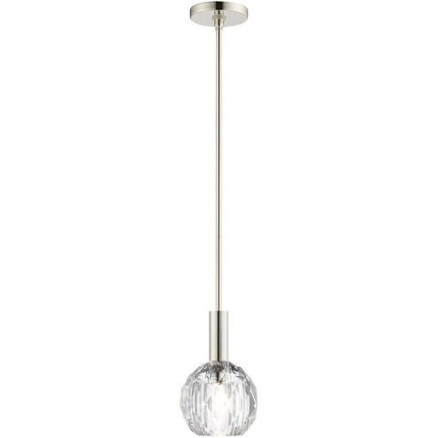 Whitfield 1 Light 7 inch Polished Nickel Pendant Ceiling Light