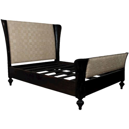Global Black Queen Bed