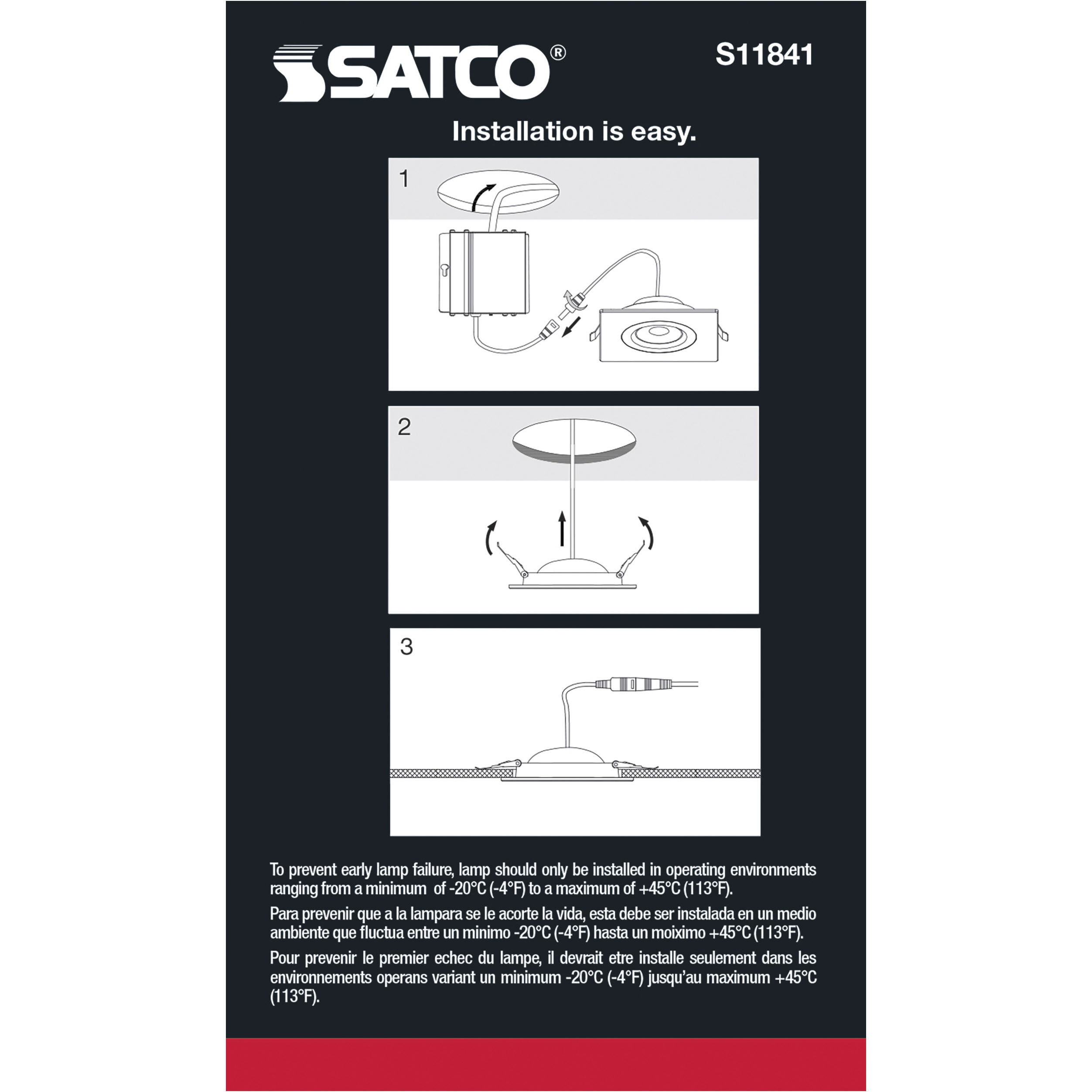 Edgewood Integrated White Recessed