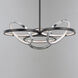 Gyro II LED 26 inch Black and Polished Chrome Single Pendant Ceiling Light