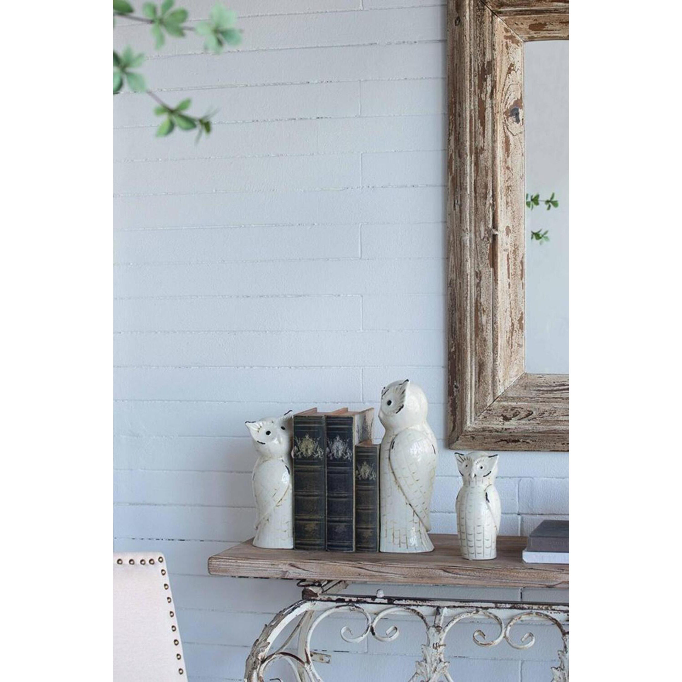 Vivek Off-White Figurine, Set of 3