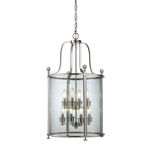 Wyndham 8 Light 18 inch Brushed Nickel Chandelier Ceiling Light