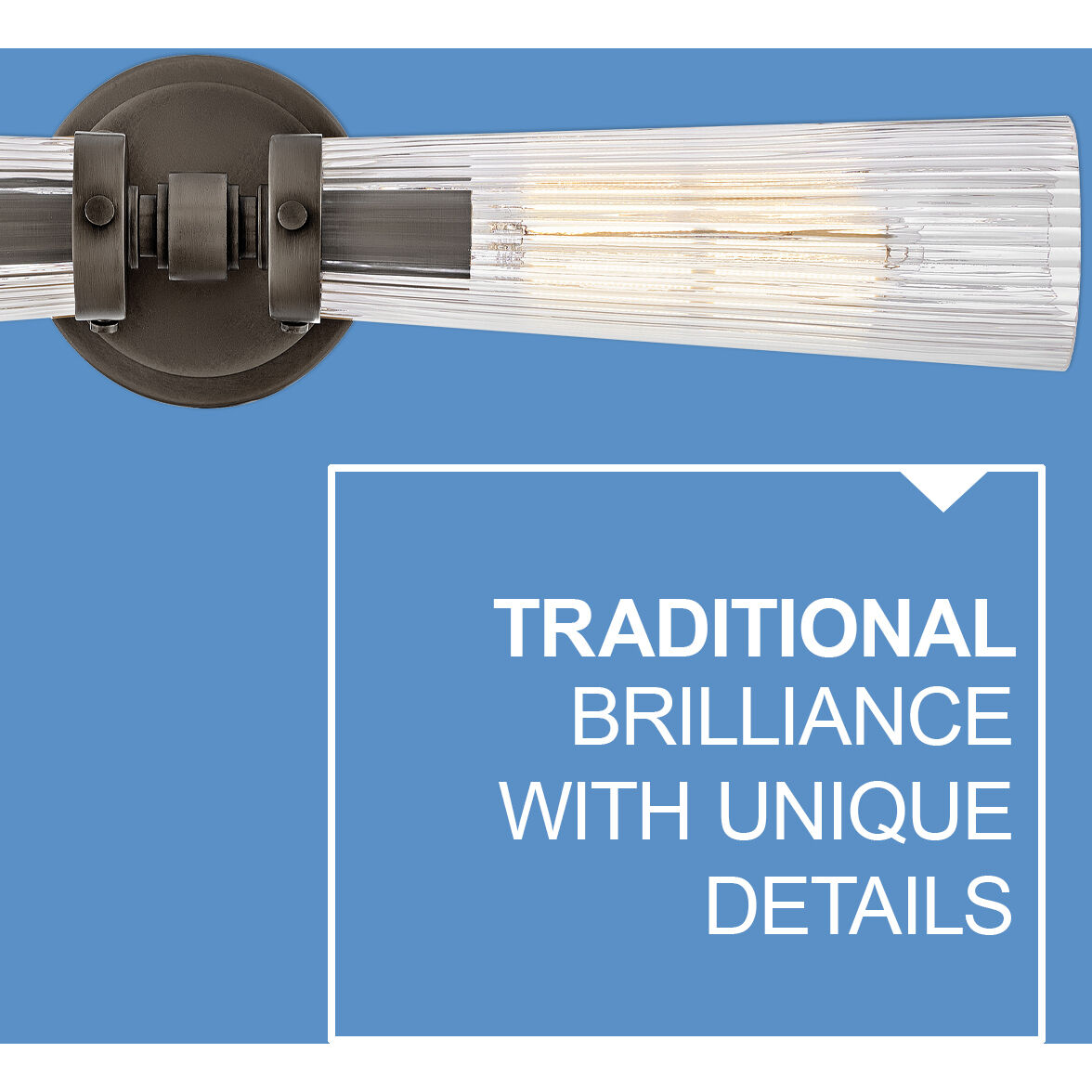 Jude 2 Light 24 inch Black Oxide Bath Light Wall Light