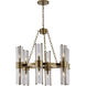 Duet 12 Light 26 inch Vintage Brass Pendant Ceiling Light
