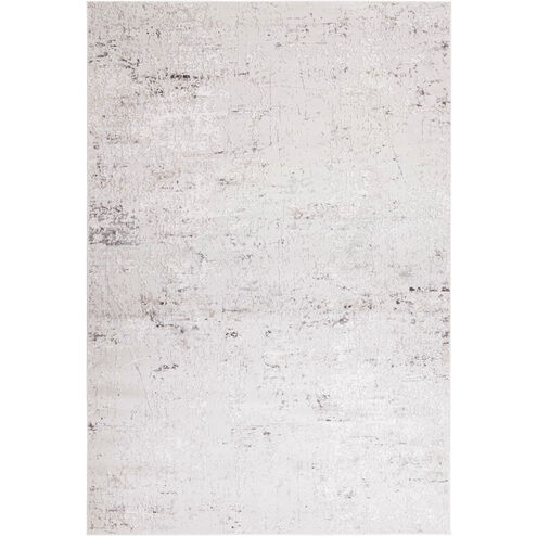 Kemer 130 X 94 inch Ivory/White Rug in 8 x 11