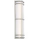 Skyscraper LED 27 inch Stainless Steel Outdoor Wall Light in 2700K, 27in.