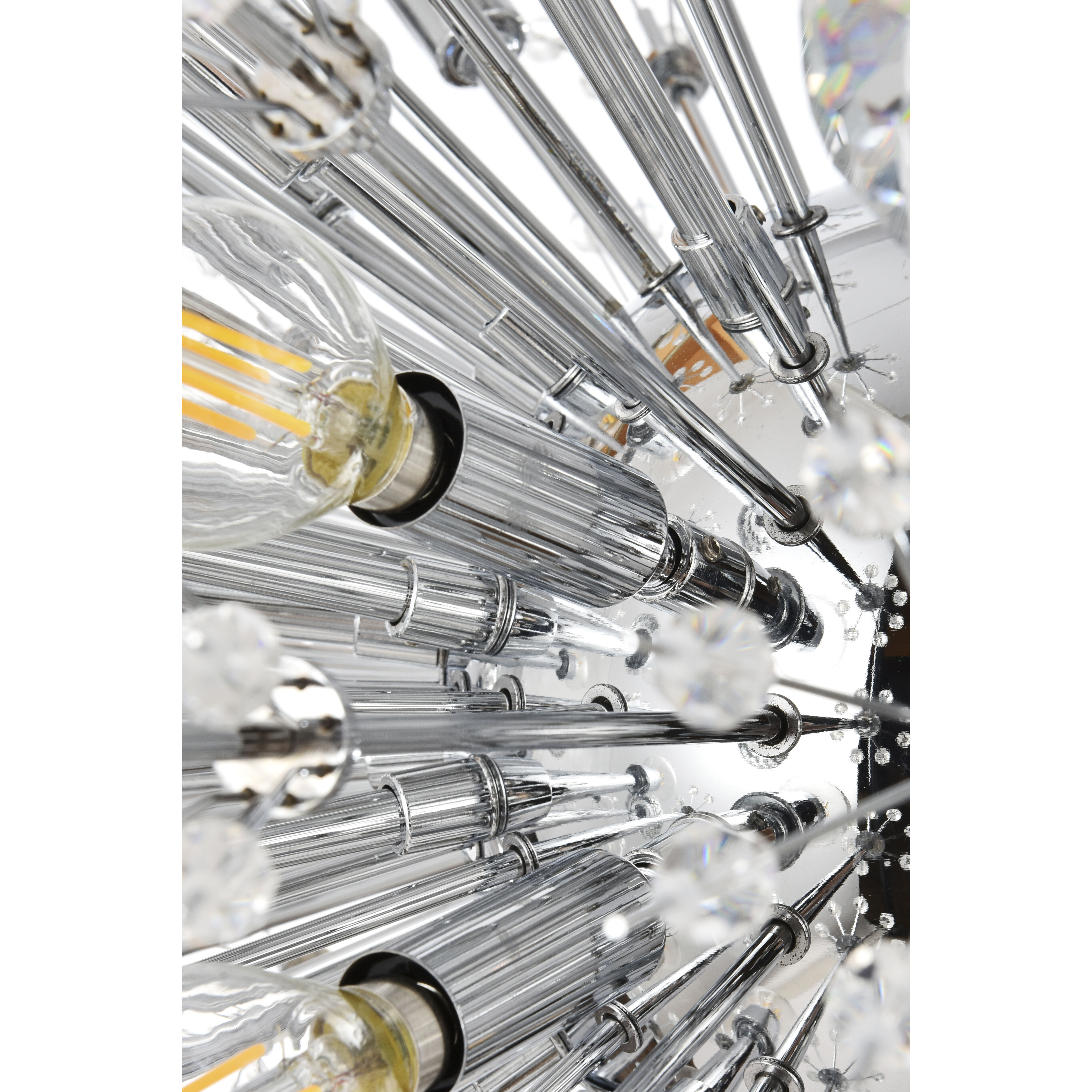 Vera 38 Light 42 inch Chrome Pendant Ceiling Light