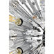 Vera 38 Light 42 inch Chrome Pendant Ceiling Light