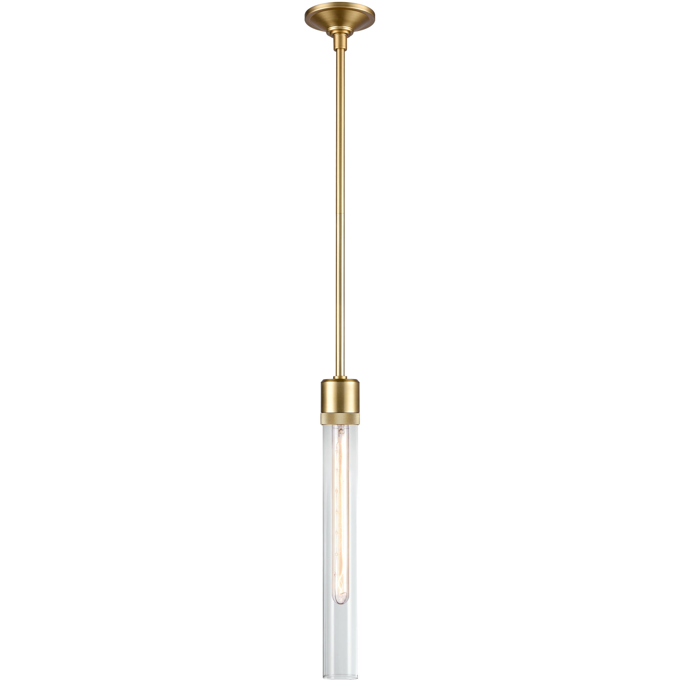 Zigrina 1 Light 5.13 inch Aged Brass Pendant Ceiling Light