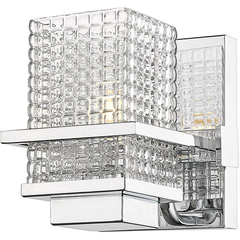 Wellfleet 1 Light 5.25 inch Polished Chrome Bath Vanity Light Wall Light in Incandescent