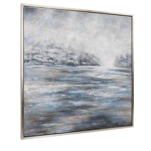 Dreaming of Sailing Away 40 X 40 inch Hand Painted Canvas
