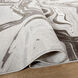 Ayda 36 X 24 inch Black/Grey Rug in 2 x 3
