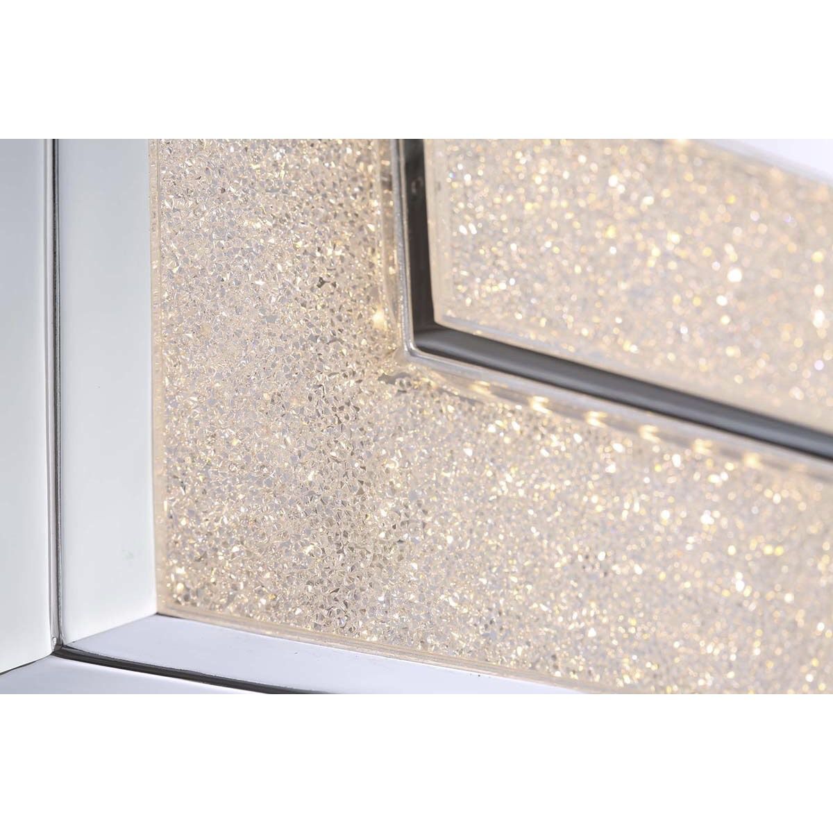 Santi LED 30 inch Chrome Vanity Light Wall Light, Large