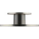 Twist-N-Lite LED 8 inch Brushed Nickel Semi-Flush Mount Ceiling Light