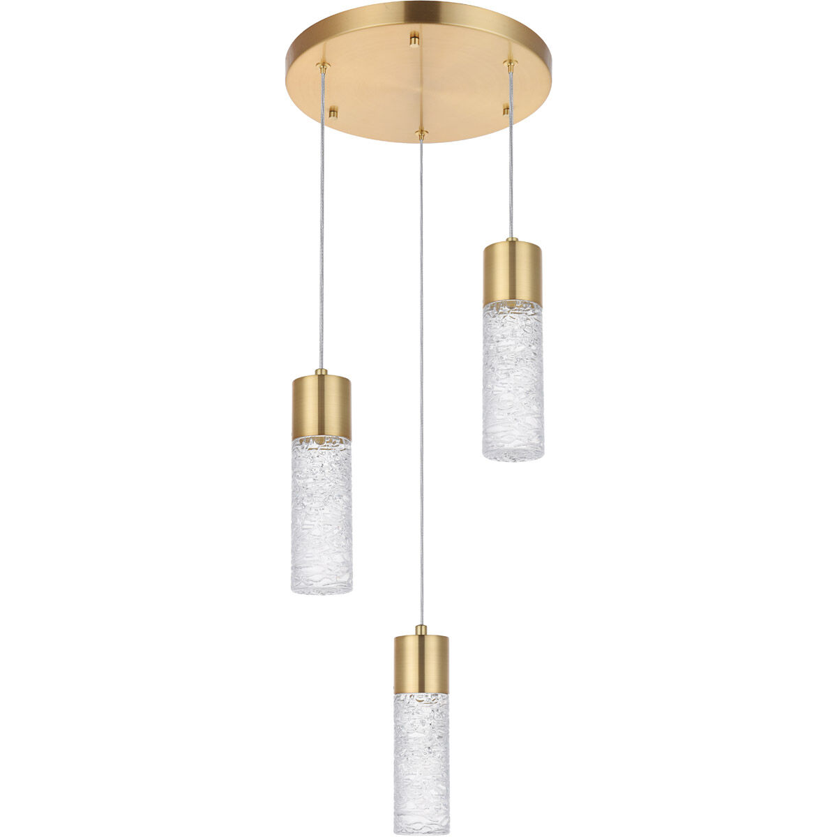 Constellation LED 12 inch Gold Pendant Ceiling Light