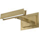 Sean Lavin Bau 11.4 watt 8 inch Natural Brass Picture Light Wall Light