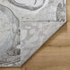 Ayda 90 X 63 inch Black/Grey Rug in 5 x 7